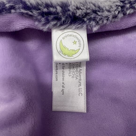 Animal Adventure Baby Lovey Purple Monkey Plush Security Blanket 2017 - Picture 4 of 4